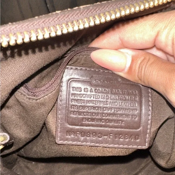 Coach Holiday Hobo Patchwork Shoulder Bag - Picture 11 of 12